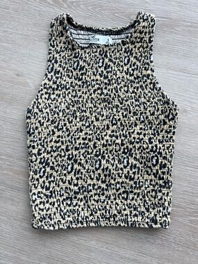 Vintage Hollister Leopard Print Top
